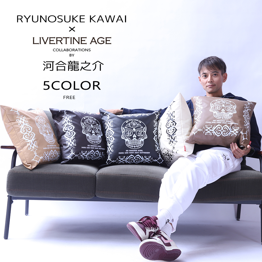 受注期間限定！河合龍之介コラボ企画！コラボクッション◆河合龍之介