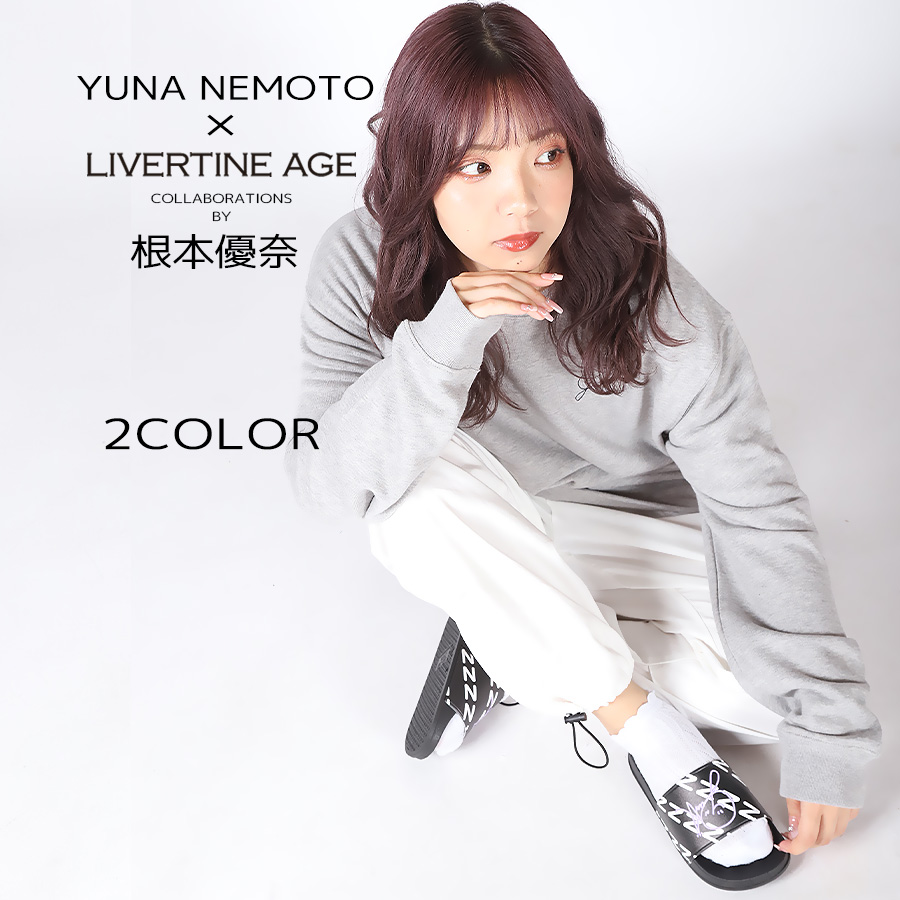 受注期間限定！根本優奈コラボ企画！コラボサンダル◆根本優奈