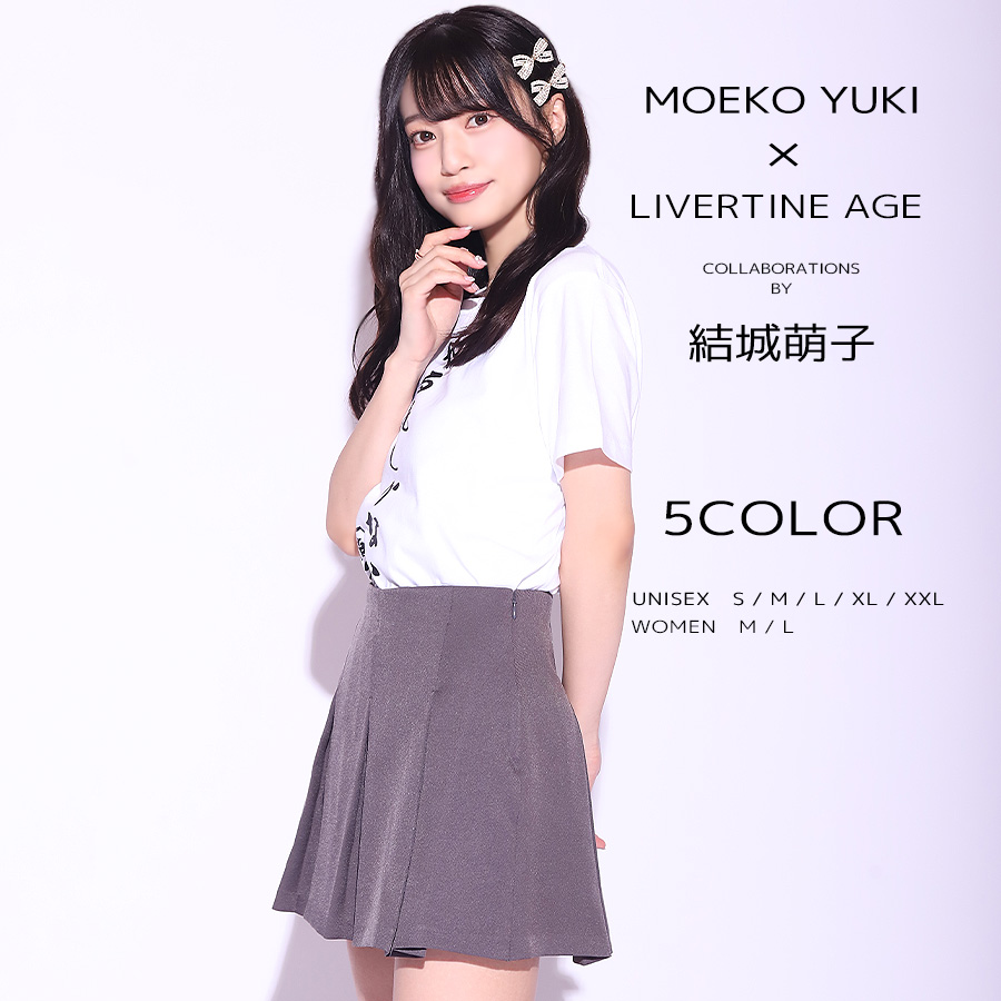 受注期間限定！結城萌子コラボ企画！コラボ半袖Tシャツ◆結城萌子