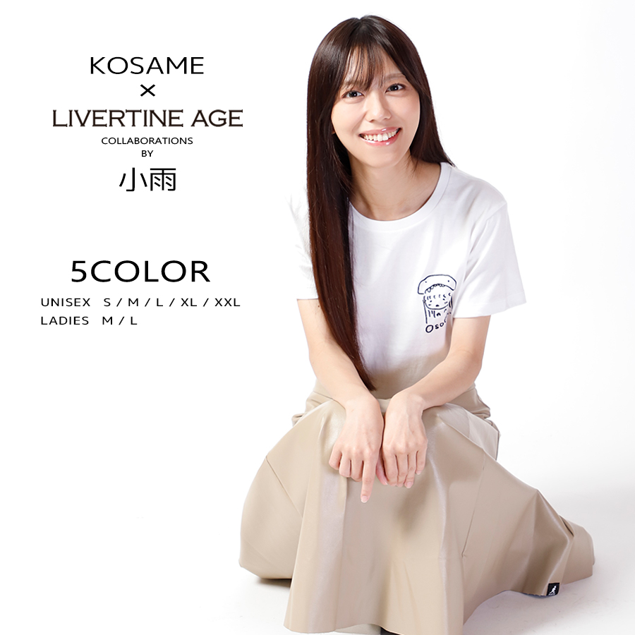 受注期間限定！小雨コラボ企画！コラボ半袖Tシャツ◆小雨