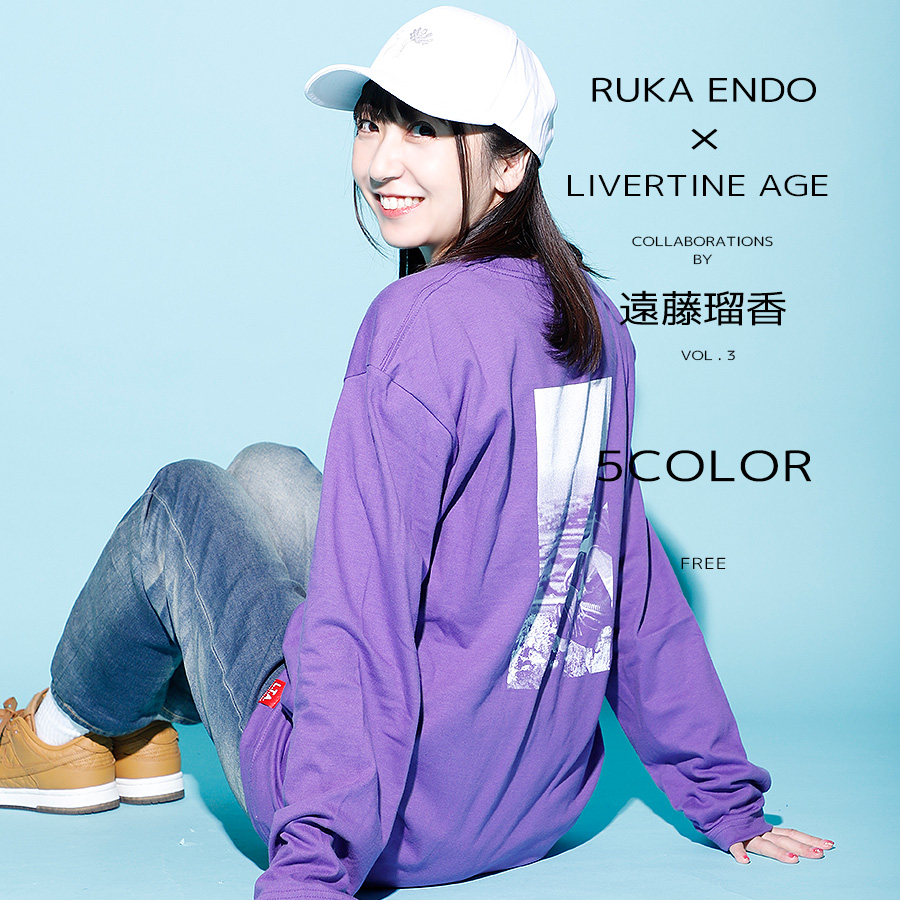 受注期間限定！遠藤瑠香コラボ企画第3弾！コラボキャップ◆遠藤瑠香