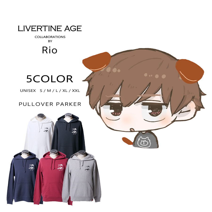 受注期間限定！Rioコラボ企画！コラボプルオーバーパーカー◆Rio