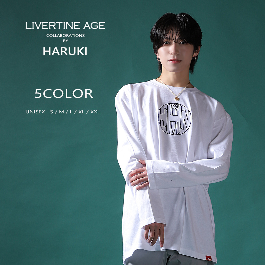 受注期間限定！ HARUKIコラボ企画！コラボ長袖Tシャツ◆HARUKI