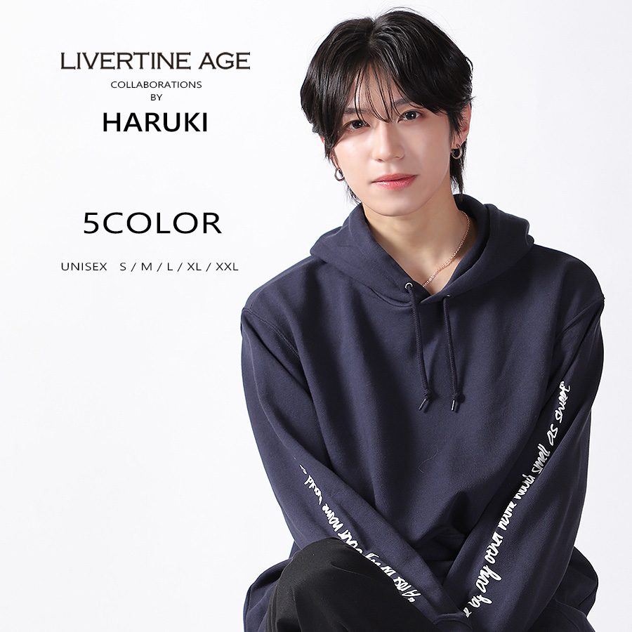 受注期間限定！HARUKIコラボ企画！コラボプルオーバーパーカー◆HARUKI