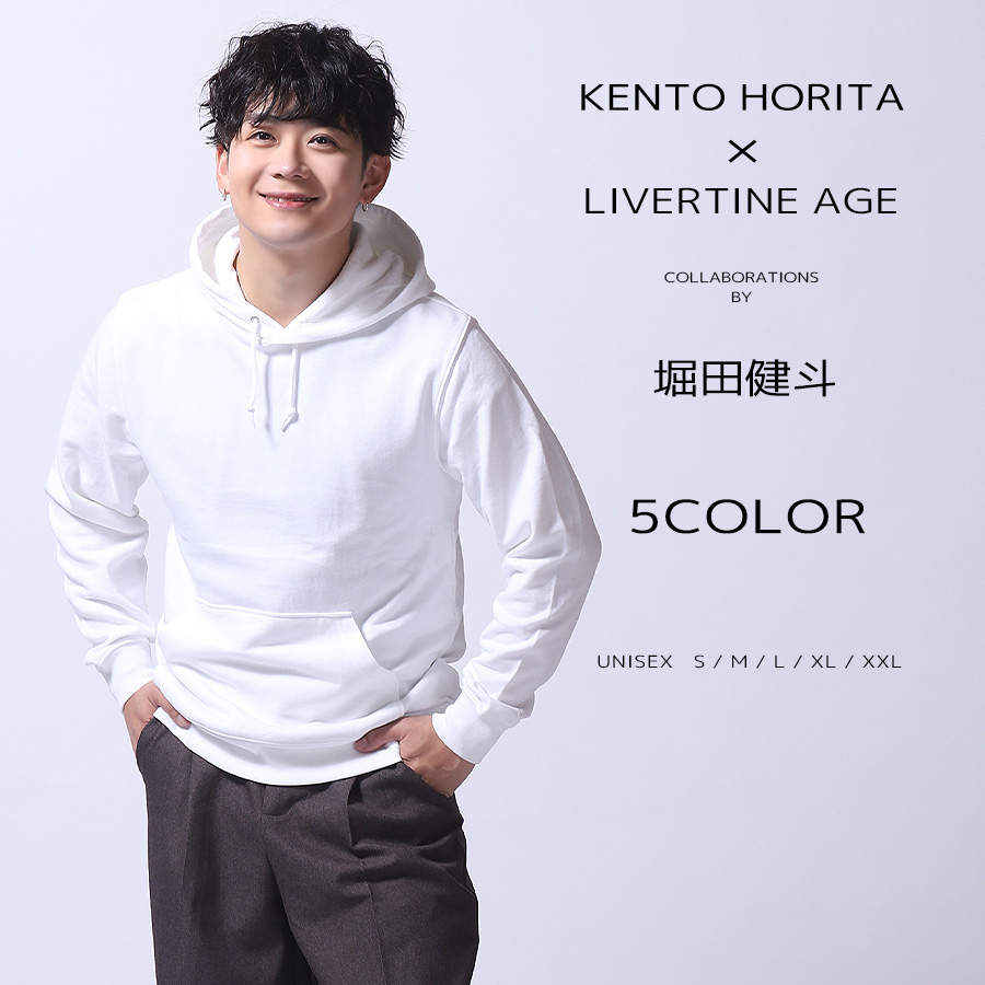 受注期間限定！堀田健斗コラボ企画！コラボプルオーバーパーカー◆堀田健斗