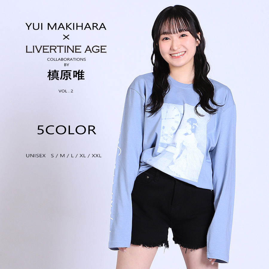 受注期間限定！槙原唯コラボ企画第2弾！コラボ長袖Tシャツ◆槙原唯
