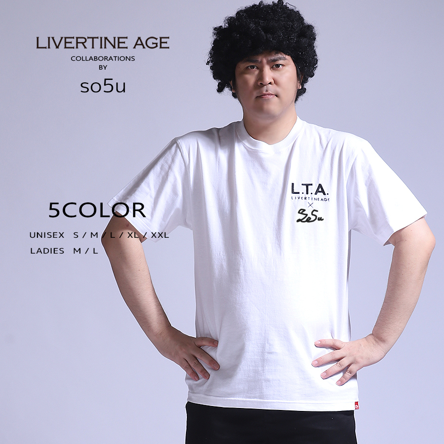 受注期間限定！so5uコラボ企画！コラボ半袖Tシャツ◆so5u