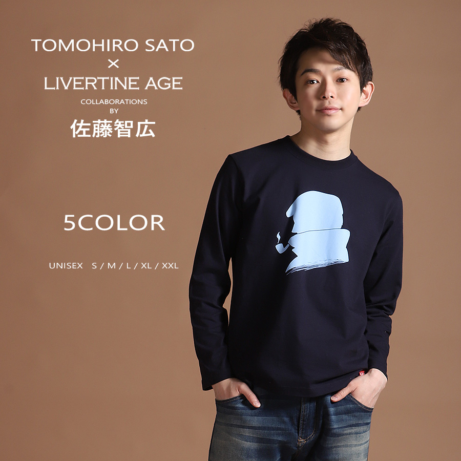 受注期間限定！佐藤智広コラボ企画！コラボ長袖Tシャツ◆佐藤智広