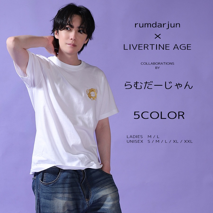 受注期間限定！らむだーじゃんコラボ企画！コラボ半袖Tシャツ◆らむだーじゃん