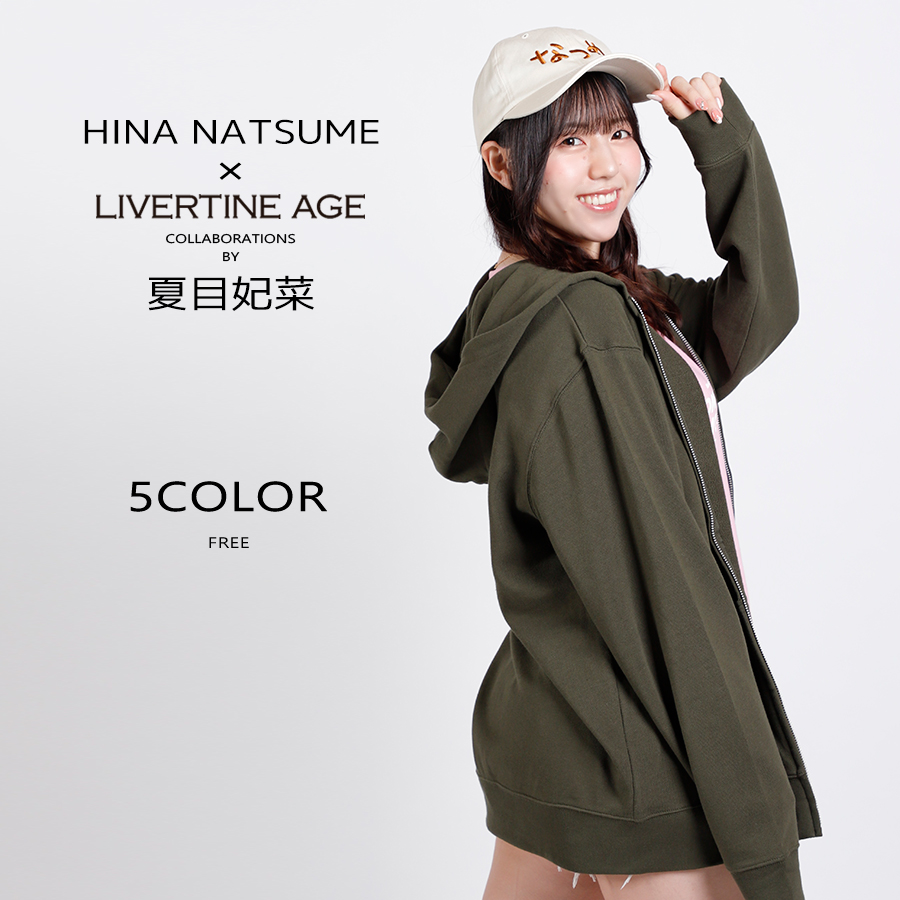 受注期間限定！夏目妃菜コラボ企画！コラボキャップ◆夏目妃菜