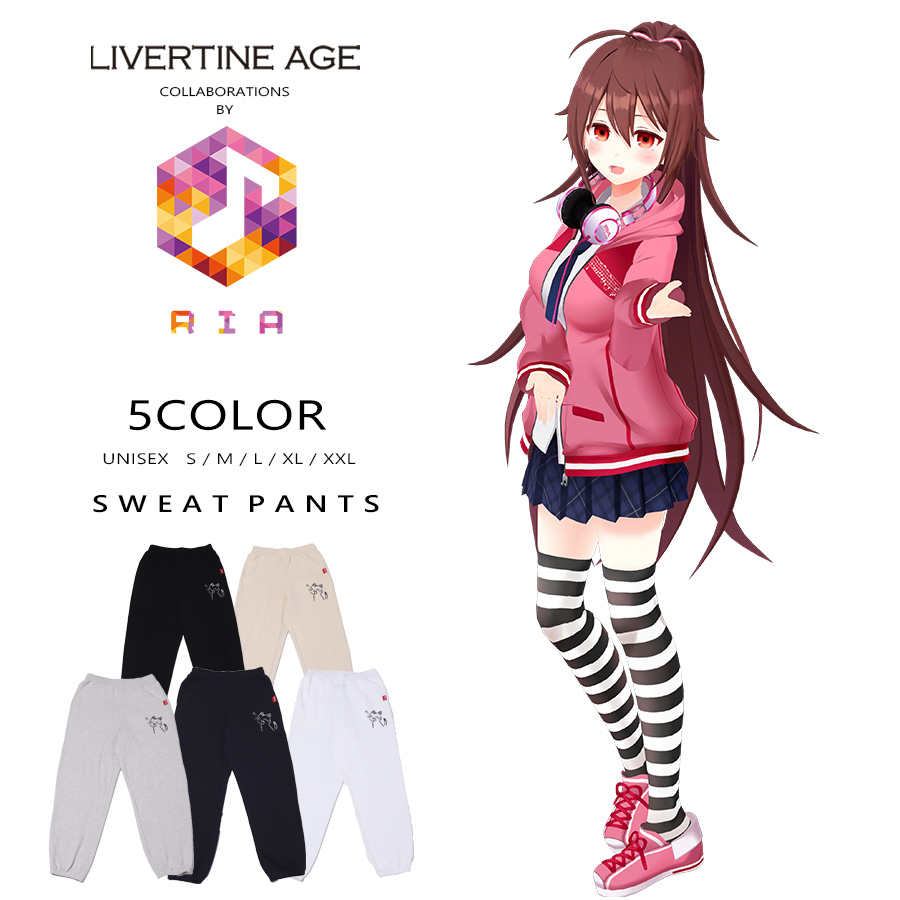 受注期間限定！リアコラボ企画第2弾！コラボスウェットパンツ◆リア