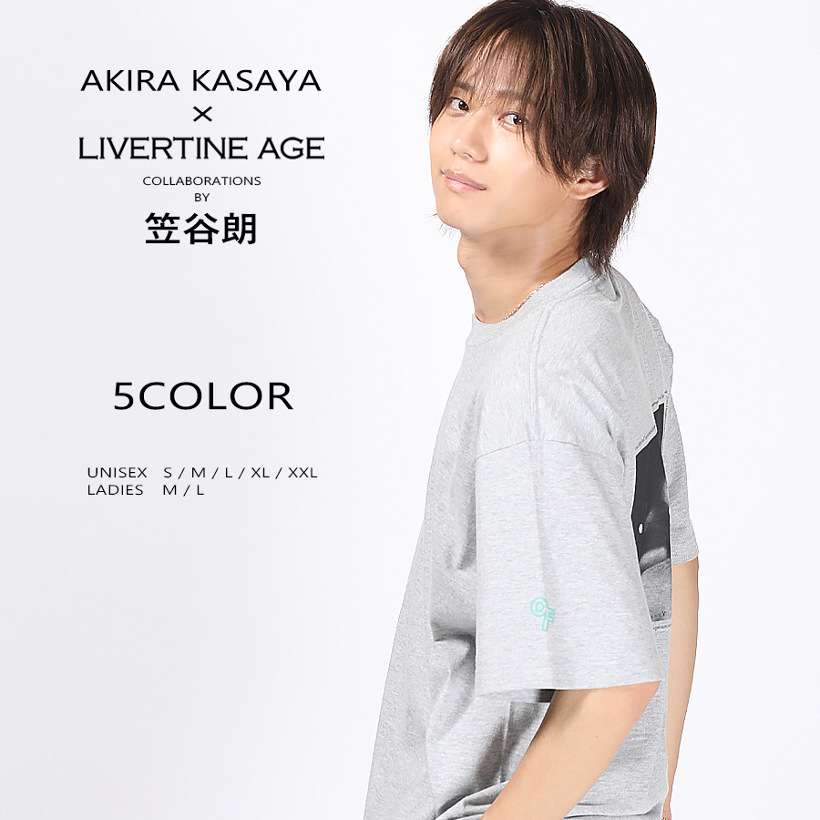 受注期間限定！笠谷朗コラボ企画！コラボ半袖Tシャツ◆笠谷朗