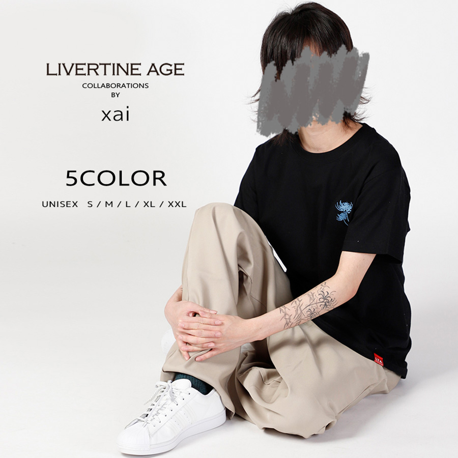 受注期間限定！xaiコラボ企画！コラボ半袖Tシャツ◆xai