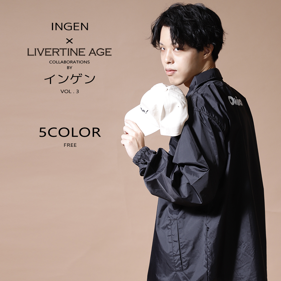 受注期間限定！インゲンコラボ企画第3弾！コラボキャップ◆インゲン