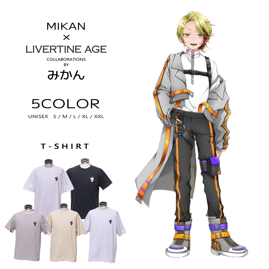 受注期間限定！みかんコラボ企画！コラボ半袖Tシャツ◆みかん