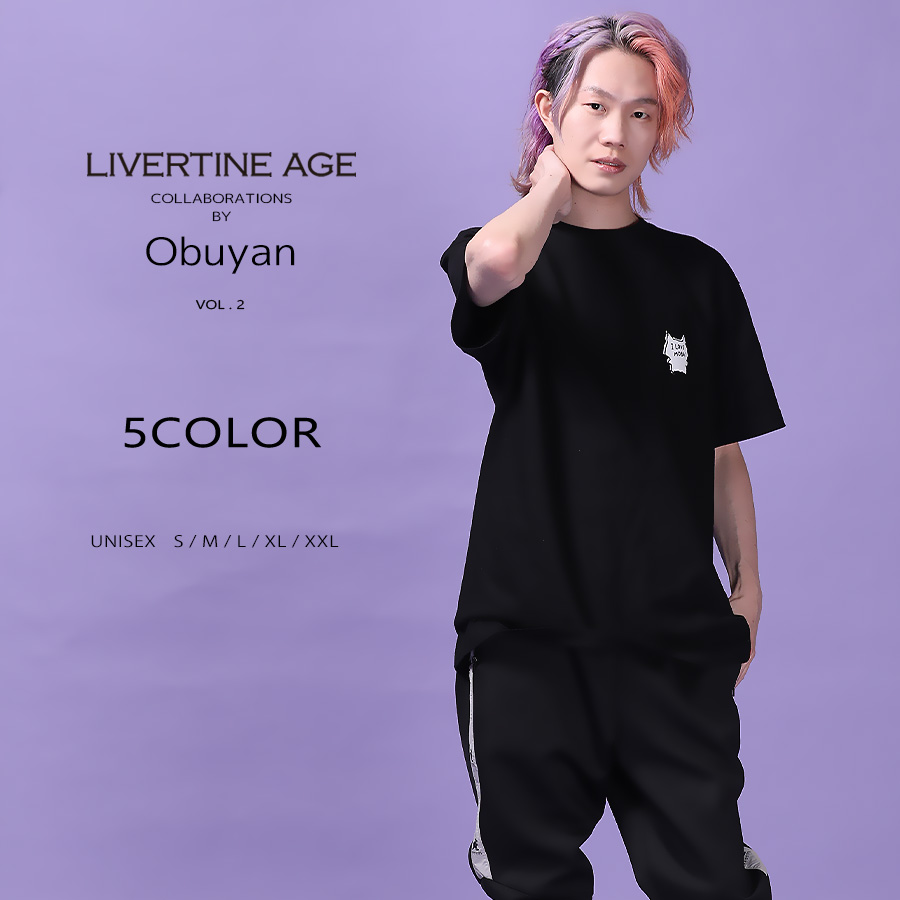 受注期間限定！Obuyanコラボ企画第2弾！コラボ半袖Tシャツ◆Obuyan