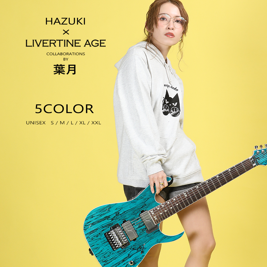 受注期間限定！葉月コラボ企画！コラボプルオーバーパーカー◆葉月
