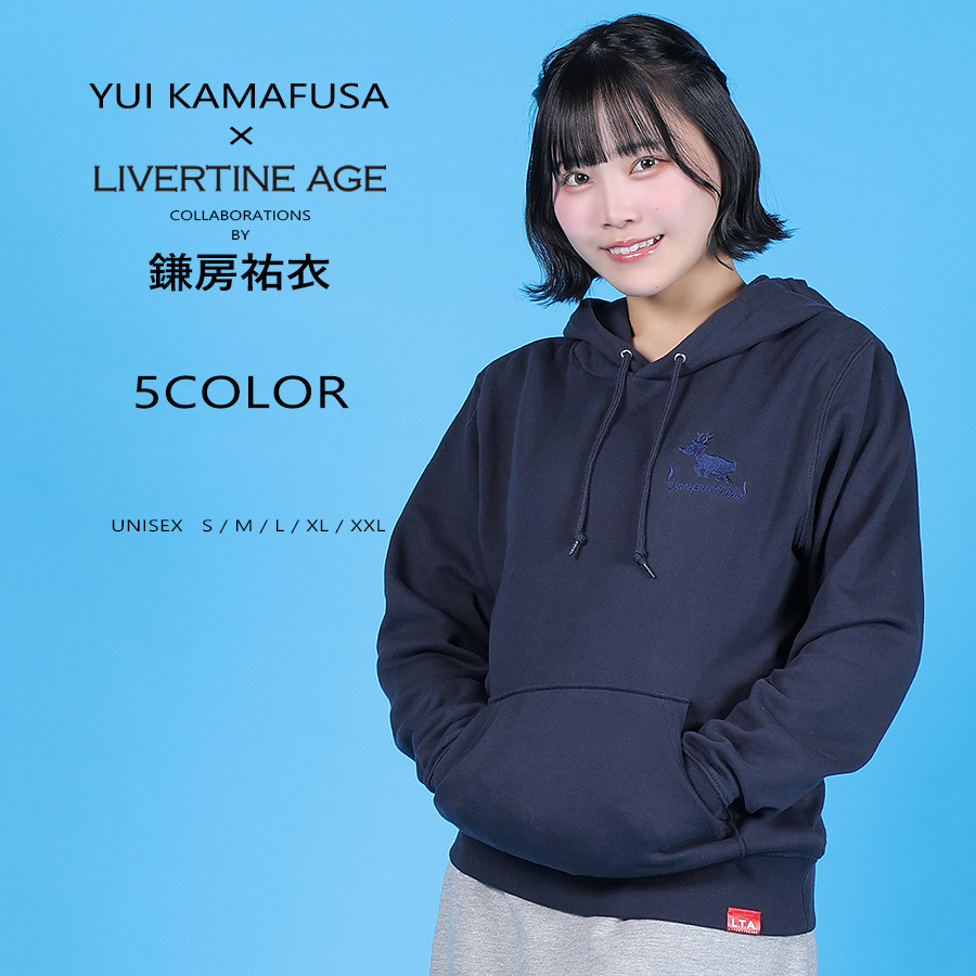 受注期間限定！鎌房祐衣コラボ企画！コラボプルオーバーパーカー◆鎌房祐衣