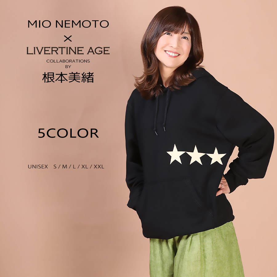 受注期間限定！根本美緒コラボ企画！コラボプルオーバーパーカー◆根本美緒