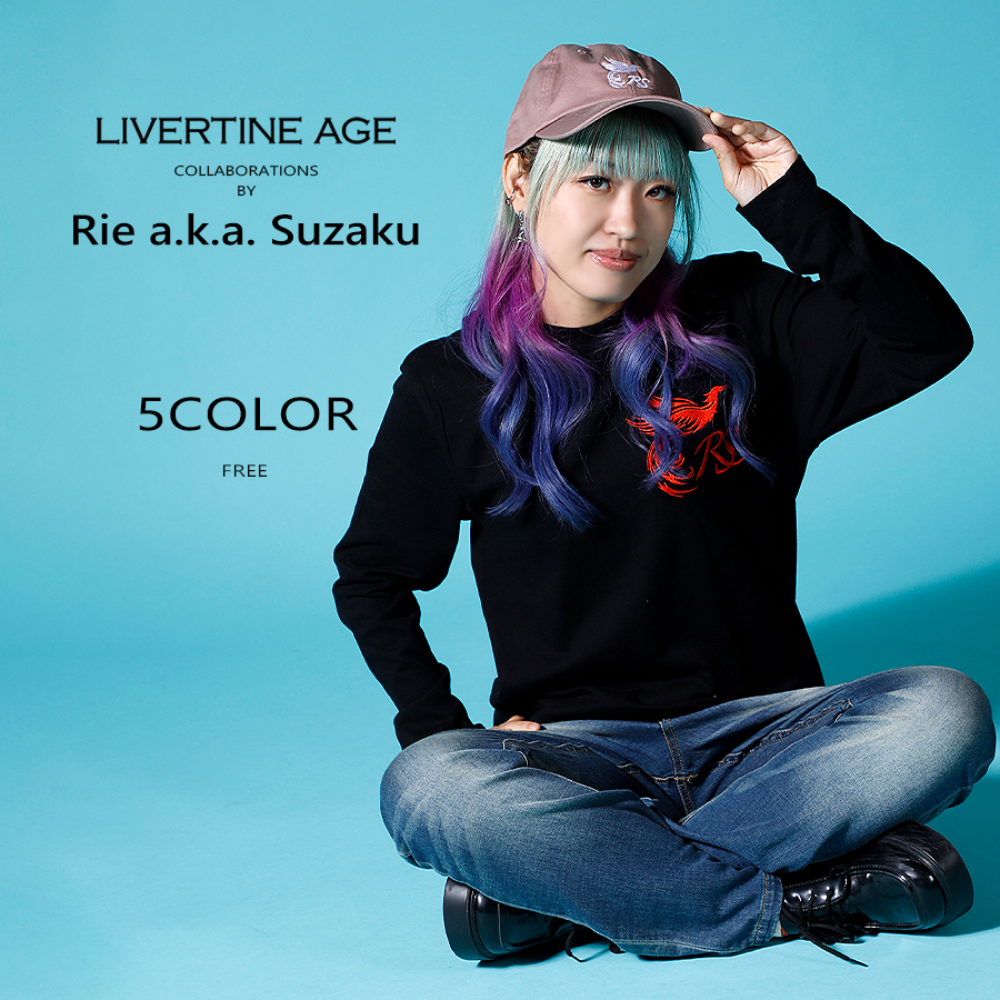 受注期間限定！Rie a.k.a. Suzakuコラボ企画！コラボキャップ◆Rie a.k.a. Suzaku