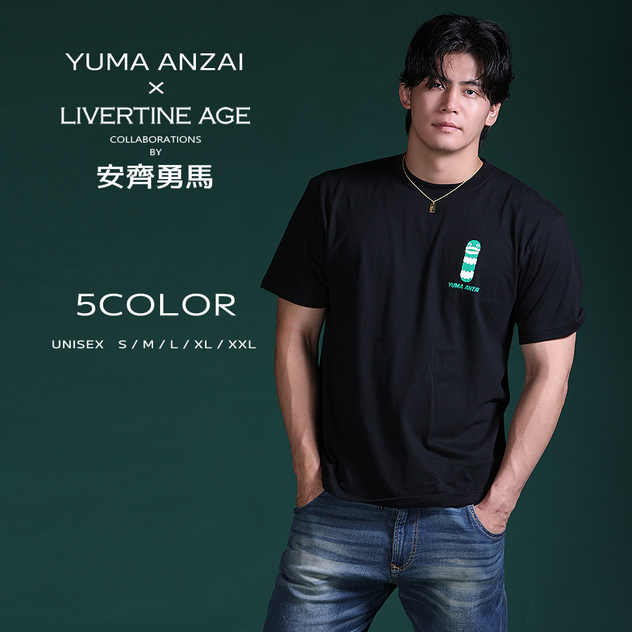 受注期間限定！安齊勇馬コラボ企画！コラボ半袖Tシャツ◆安齊勇馬