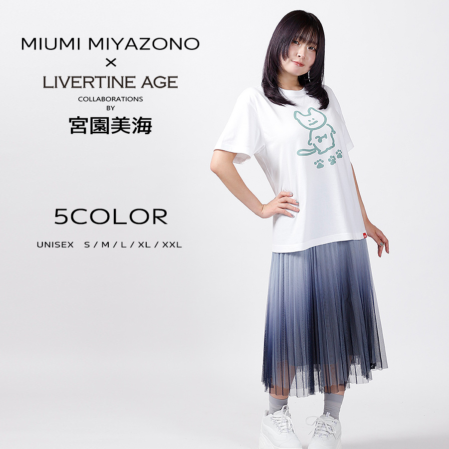 受注期間限定！宮園美海コラボ企画！コラボ半袖Tシャツ◆宮園美海