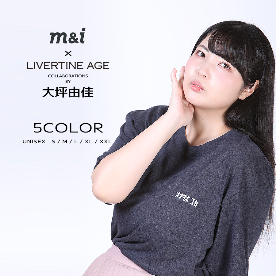 受注期間限定！大坪由佳コラボ企画！コラボ半袖Tシャツ◆大坪由佳