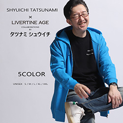受注期間限定！タツナミ シュウイチコラボ企画！コラボZIPパーカー◆タツナミ シュウイチ