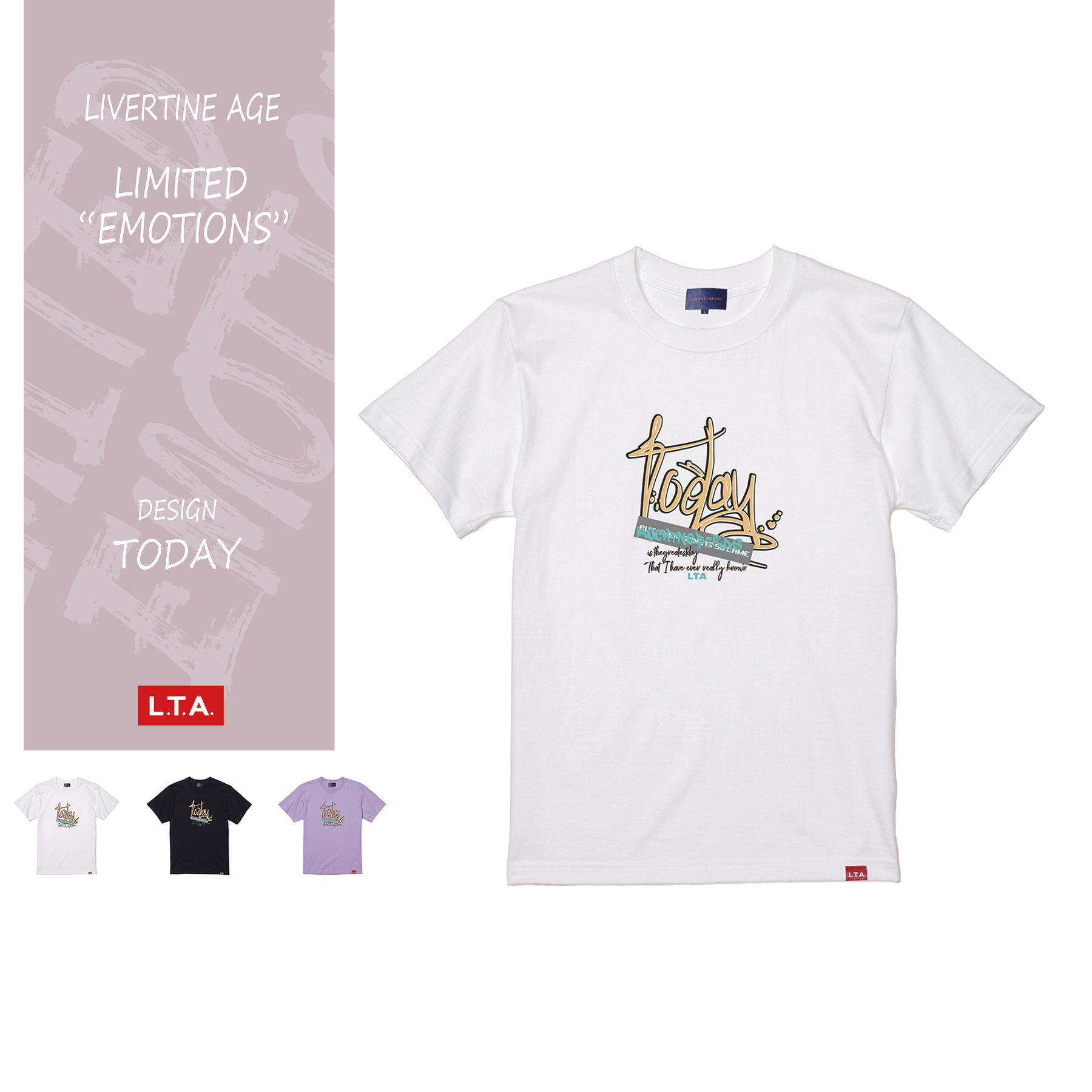LTA TODAY スタンダード半袖Tシャツ
