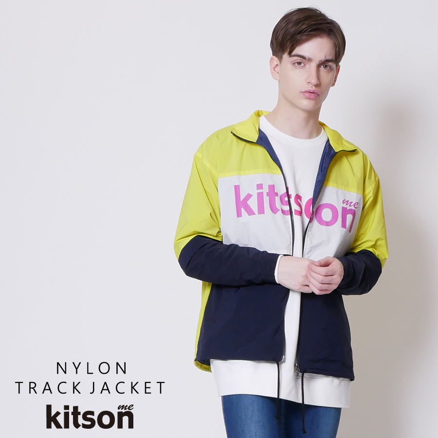 kitson me  ナイロントラックジャケット