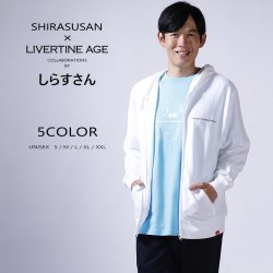 moz FOREST LABEL 裾ワッペンロゴ長袖Tシャツ