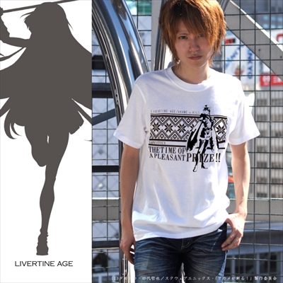 【完全第2回予約受注生産】アカメが斬る! TYPE:SADISTICS Tシャツ◆コラボ コラボレーション メンズ レディース Tシャツ　半袖　アカメ　エスデス　ナイトレイド【2015年3月上旬からのお届け】