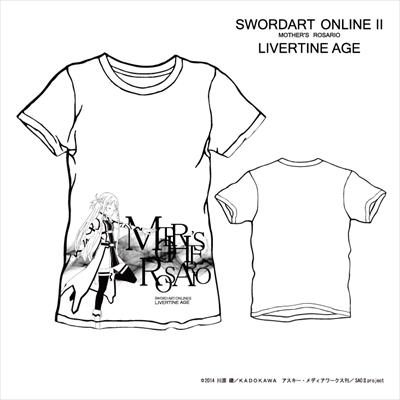 【完全予約受注生産】ソードアート・オンラインII　SWORD ART ONLINE II TYPE:WAVER　Tシャツ◆コラボ メンズ　Tシャツ　レディース SAO2 ソードアート・オンライン　【5月上旬から5月中旬より順次発送】