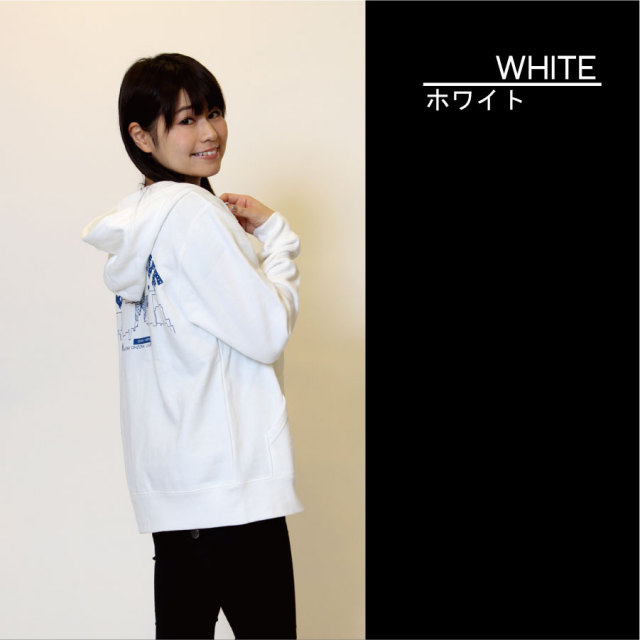 受注期間限定！大空直美コラボ企画！！BE POSITIVEジップパーカー