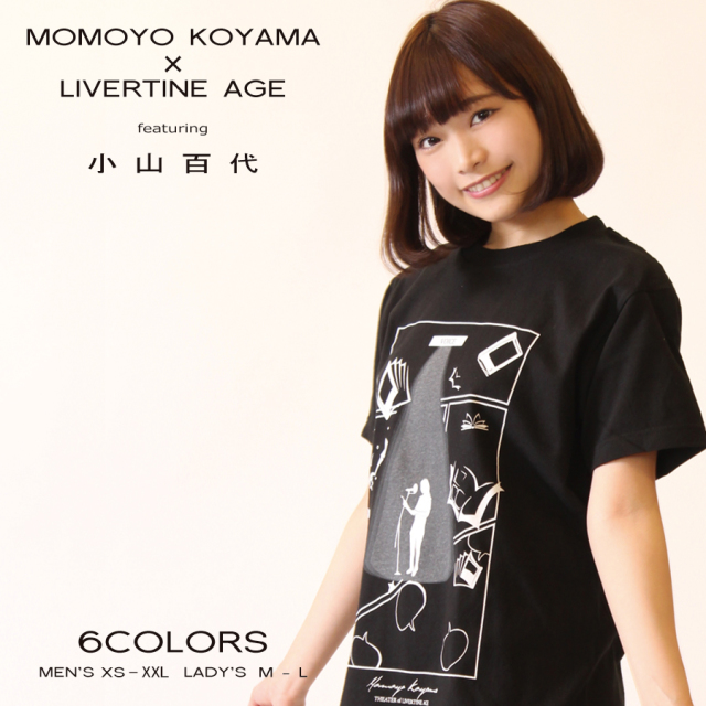 受注期間限定！小山百代コラボ企画！MANGA半袖Tシャツ◆小山百代  コラボ  声優 Tシャツ 半袖