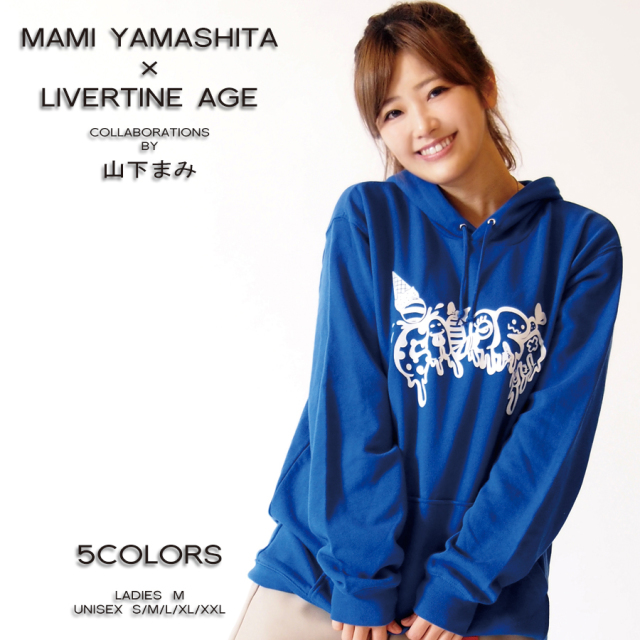 (まやかしゅら)シンガーズハイ クラウンパーカー L  Blue GZHyVKxaEAAQT2p.jpg