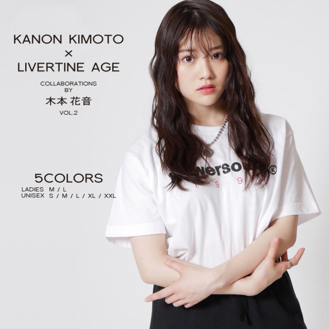 受注期間限定！木本花音コラボ企画！コラボ 半袖Tシャツ ◆木本花音  コラボ   Tシャツ