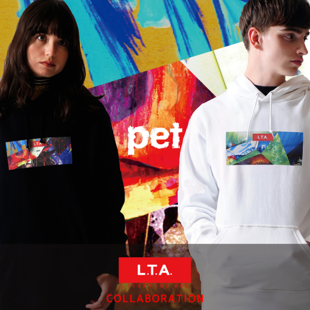 【完全受注限定生産】TVアニメ「pet」×LIVERTINEAGEプルオーバーパーカー