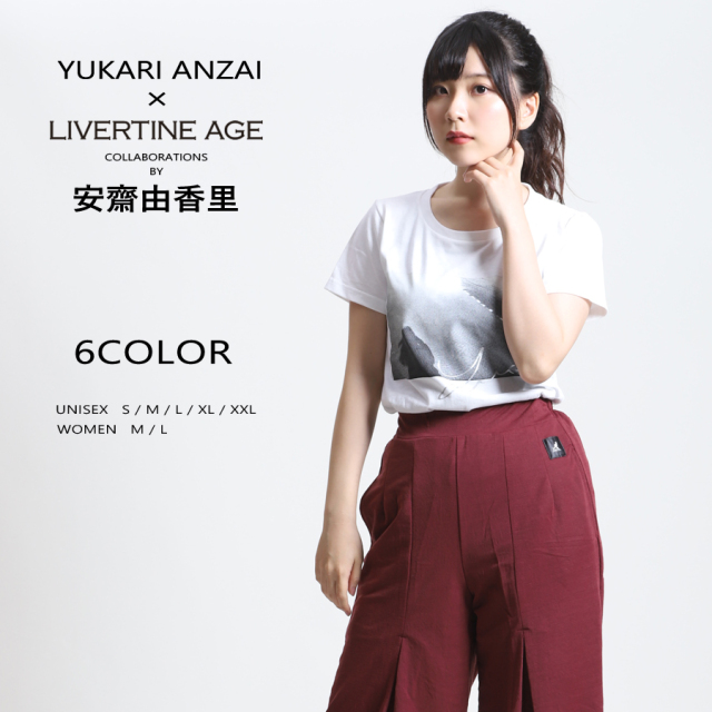 受注期間限定！安齋由香里コラボ企画！コラボ半袖Tシャツ◆安齋由香里  コラボ   半袖Tシャツ
