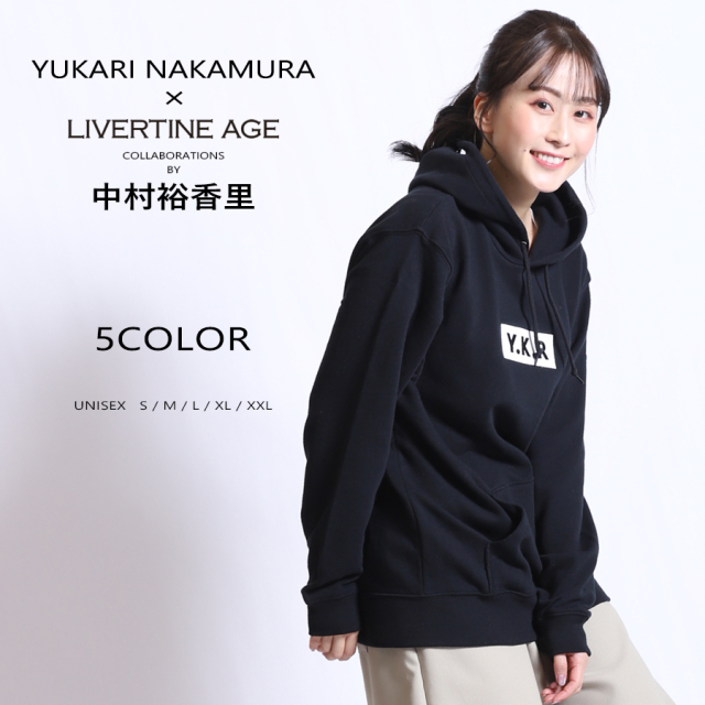 受注期間限定！中村裕香里コラボ企画！コラボプルオーバーパーカー◆中村裕香里
