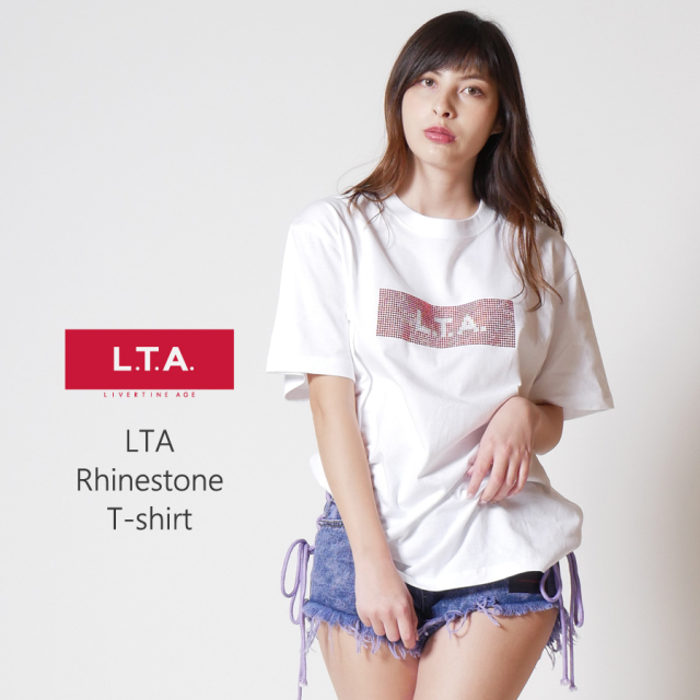 LTA ラインストーンTEE