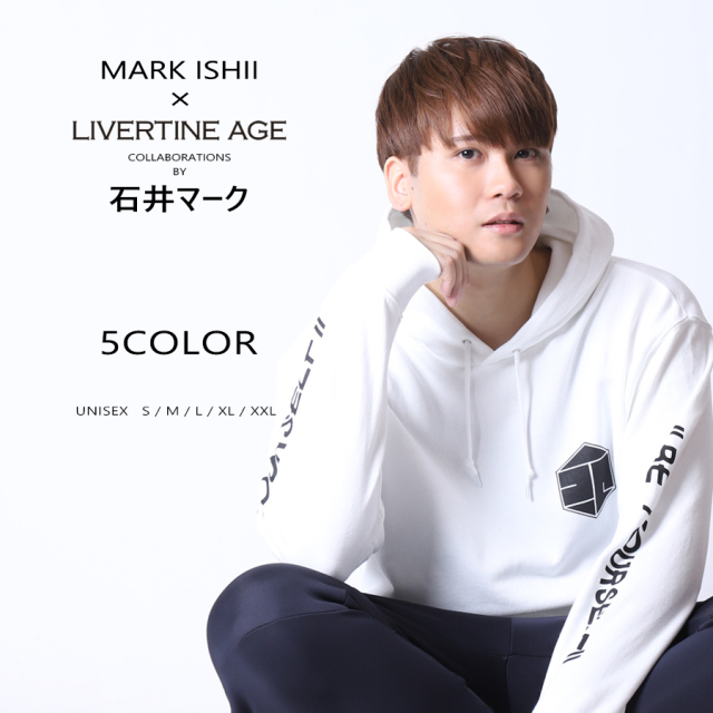 ロックオンソーシャルクラブ　ロックスター プルオーバー パーカー A'GEM/9 × .kom『GRAF&WU/グラフアンドユー』ゴーストシリーズ