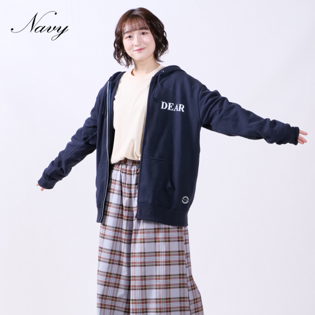 受注期間限定!梅原 サエリコラボ企画!コラボZIPパーカー◆梅原 サエリ