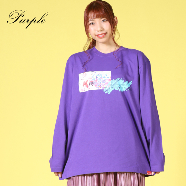 受注期間限定！桐谷蝶々コラボ企画第2弾！コラボ長袖Tシャツ◇桐谷蝶々