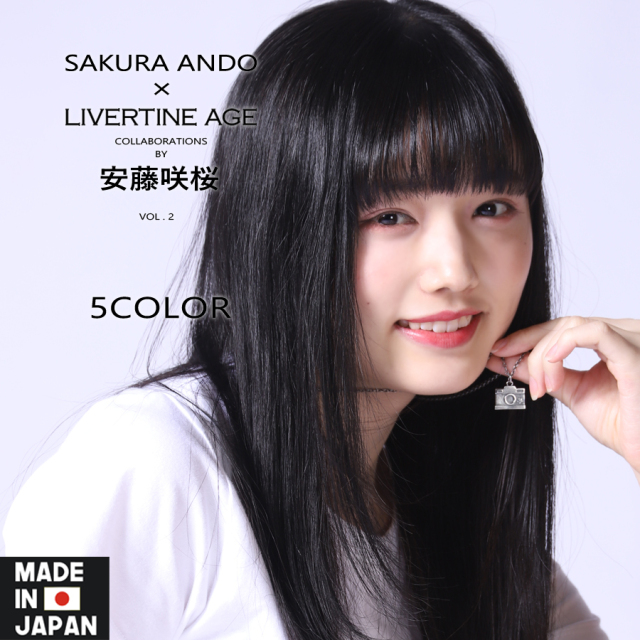 受注期間限定！安藤咲桜コラボ企画第2弾！！コラボネックレス◆安藤咲桜