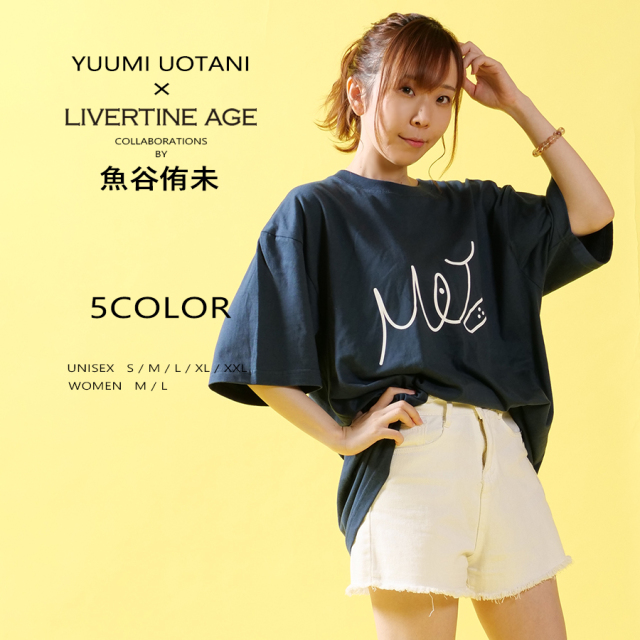 受注期間限定！魚谷侑未コラボ企画！コラボ半袖Tシャツ◆魚谷侑未