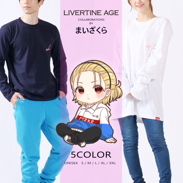 受注期間限定！まいざくらコラボ企画！コラボ長袖Tシャツ◆まいざくら