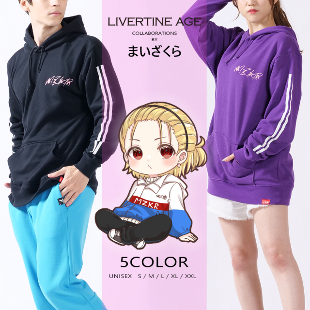 受注期間限定！まいざくらコラボ企画！コラボプルオーバーパーカー◆まいざくら