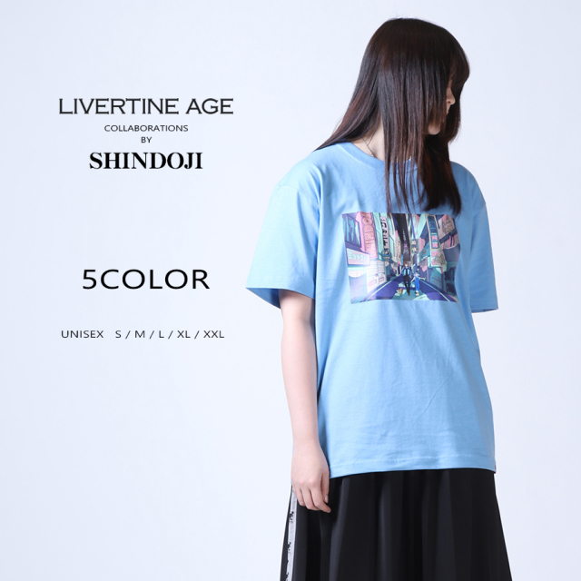 受注期間限定！しんどうじコラボ企画！コラボ半袖Tシャツ◆しんどうじ