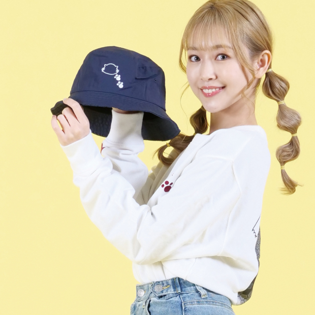 受注期間限定！堀越せなコラボ企画！コラボバケットハット◇堀越せな